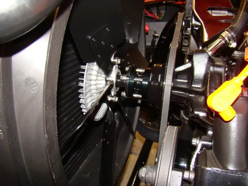 anybody ever used a spacer with a clutch fan?